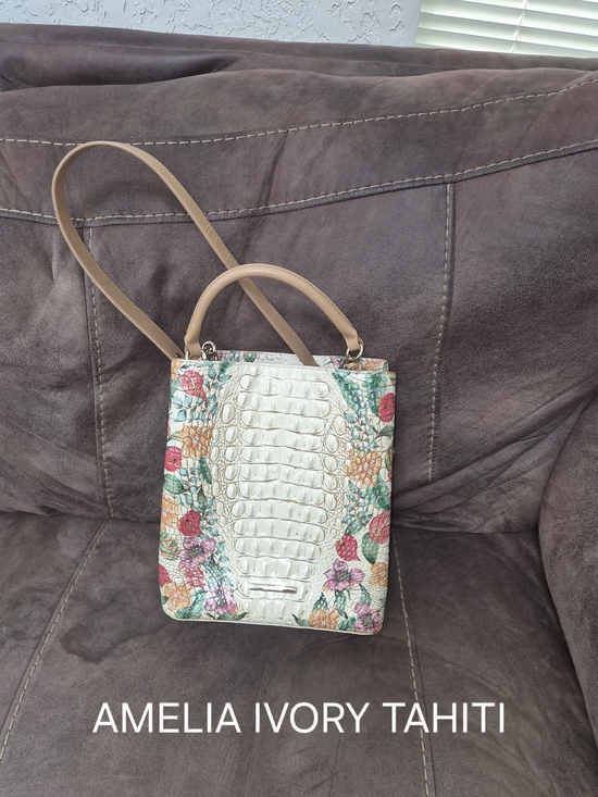 Brahmin Handbags - Brahmin Amelia in Ivory Tahiti